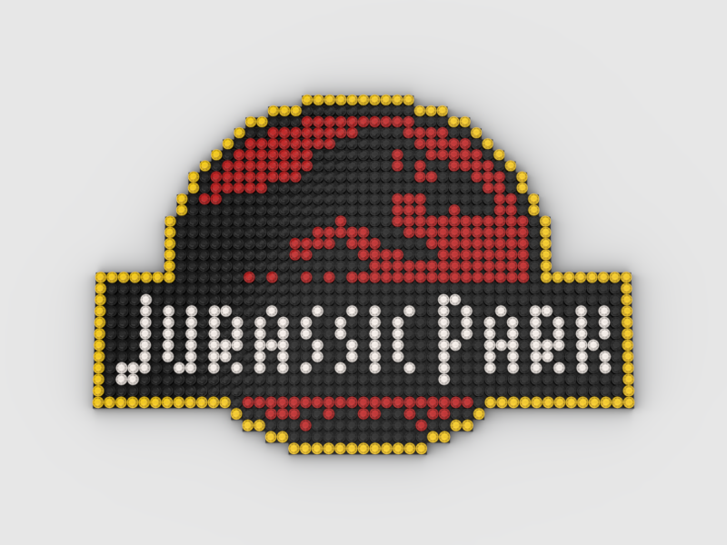 Jurassic Park Logo: Studio Version