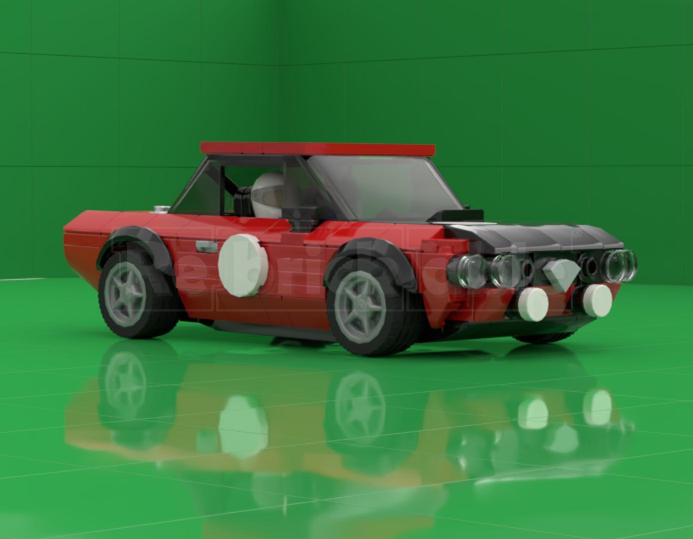 Lancia Fulvia rally car (tarmac spec)