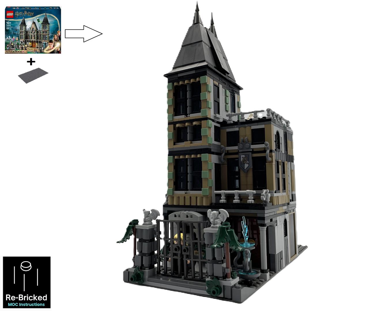 Malfoy Home Modular Alternate build of 76453