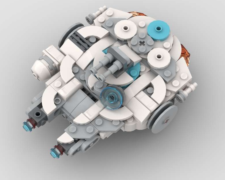 Space Robot Falcon v2 (with working hyperdrive)