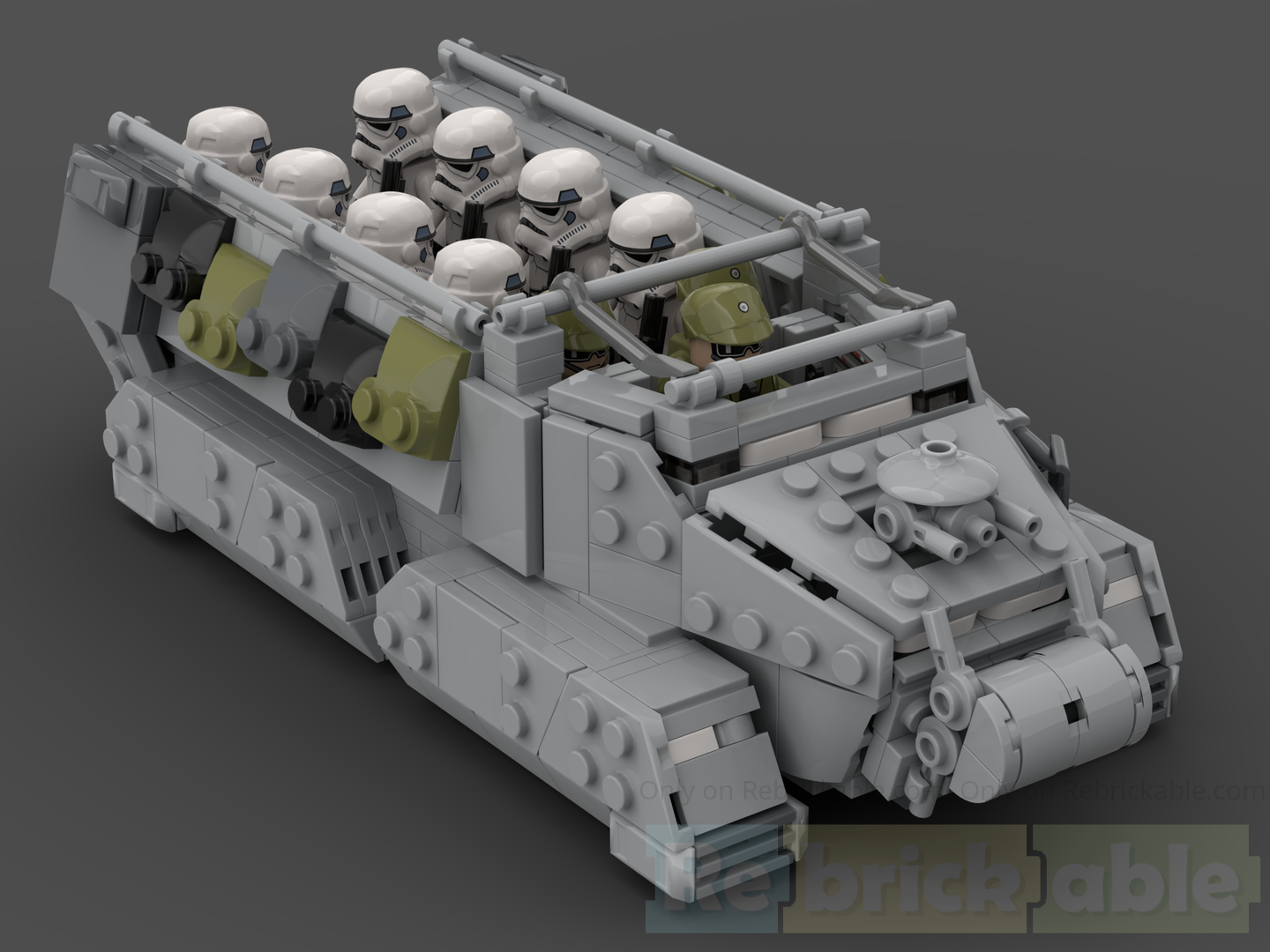 SKZ-231 Troop Transport/ SKZ-231 Troop Transport/r  (Andor Season 2 Transport)