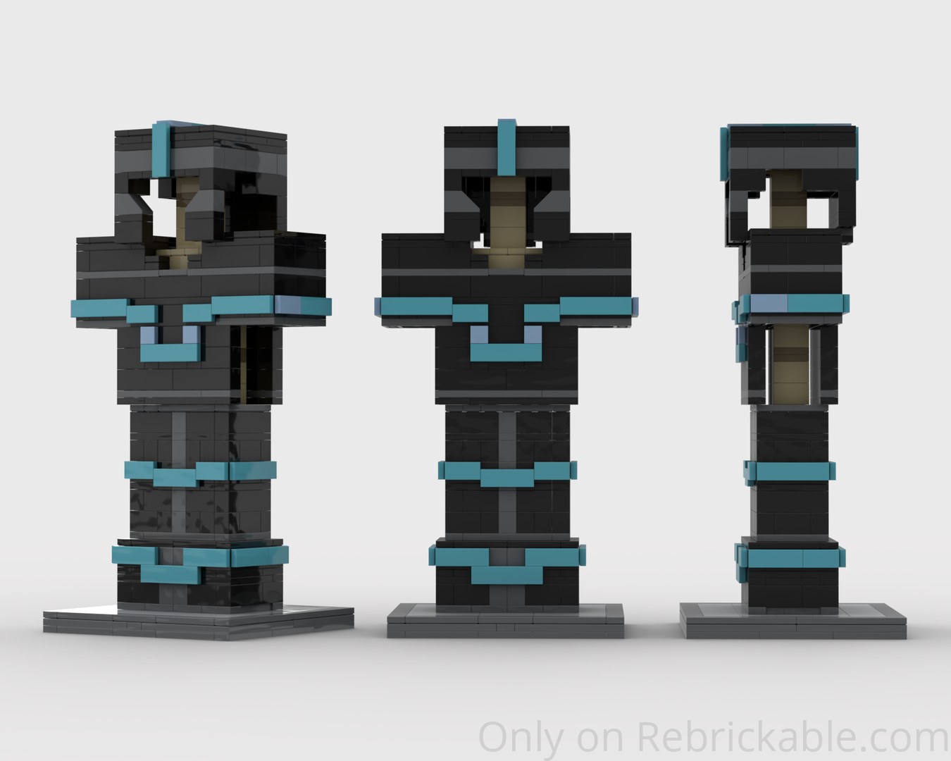 Mine Craft Armor Stand (incl. Armor)