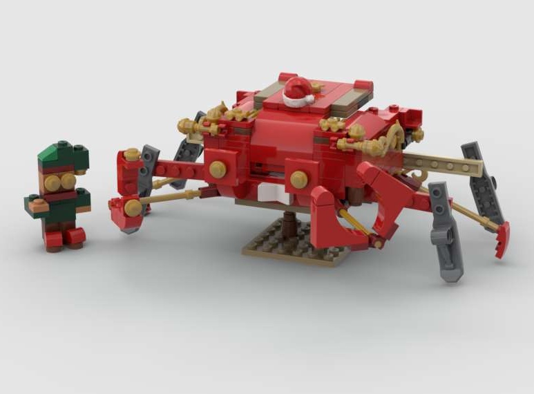 Santa CLAWS alternate build