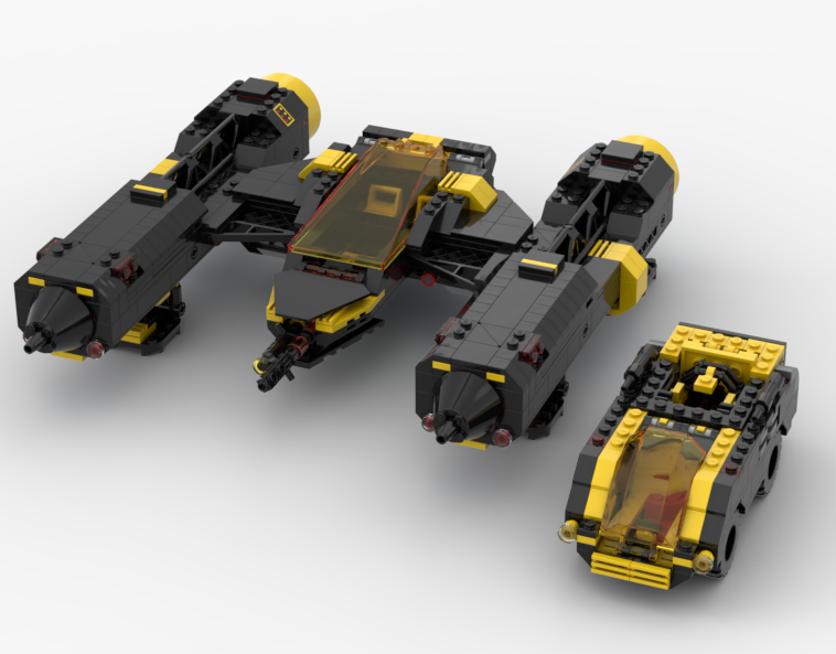 Blacktron spaceship D