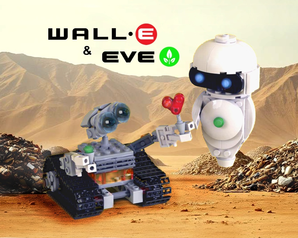 31164 Wall-E & Eve alternate build