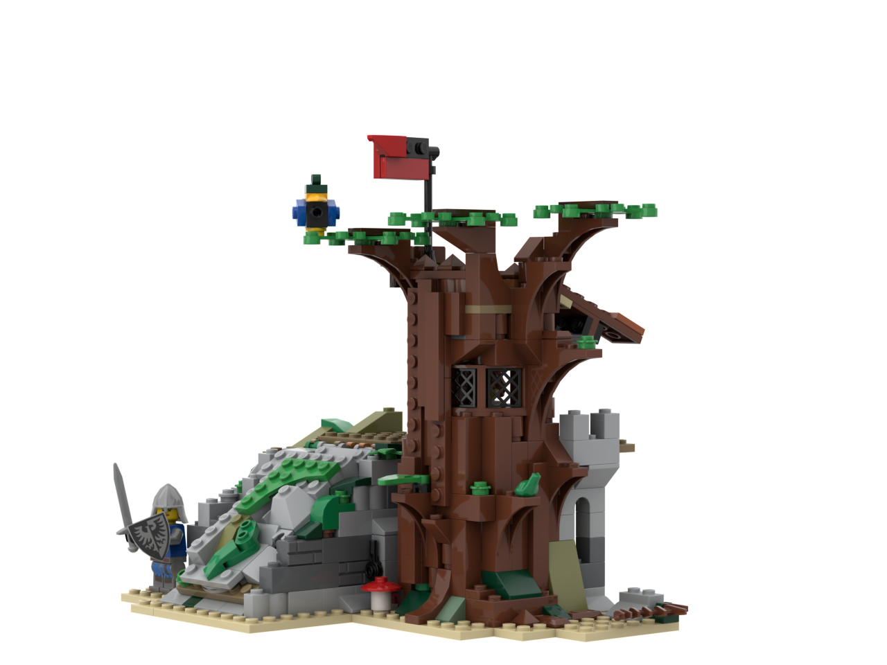 31120 Camouflaged Outpost