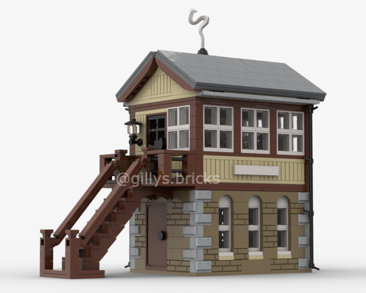 GWR Signal Box (Detailed Interior)