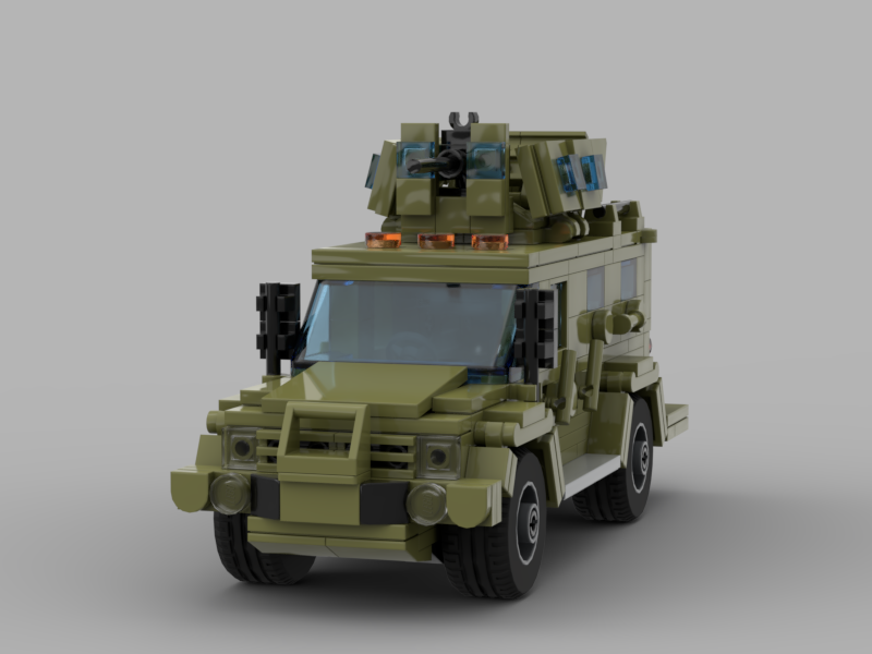 Lenco BearCat Army truck