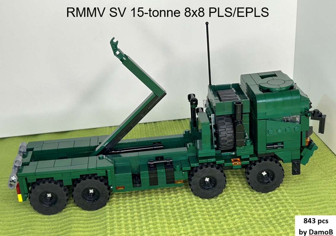 RMMV HX2 Palletised Load System (PLS) / Enhanced Palletised Load System (EPLS) logistic vehicle v2