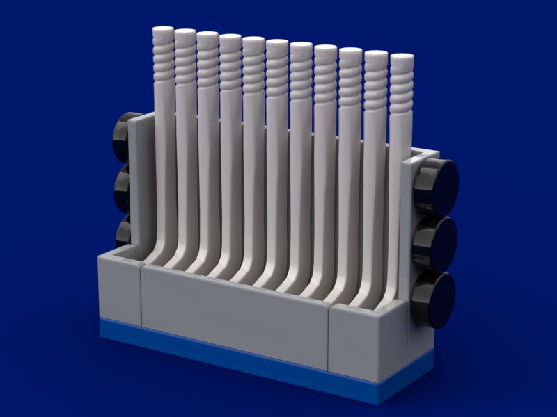Hockey Stick Rack Display