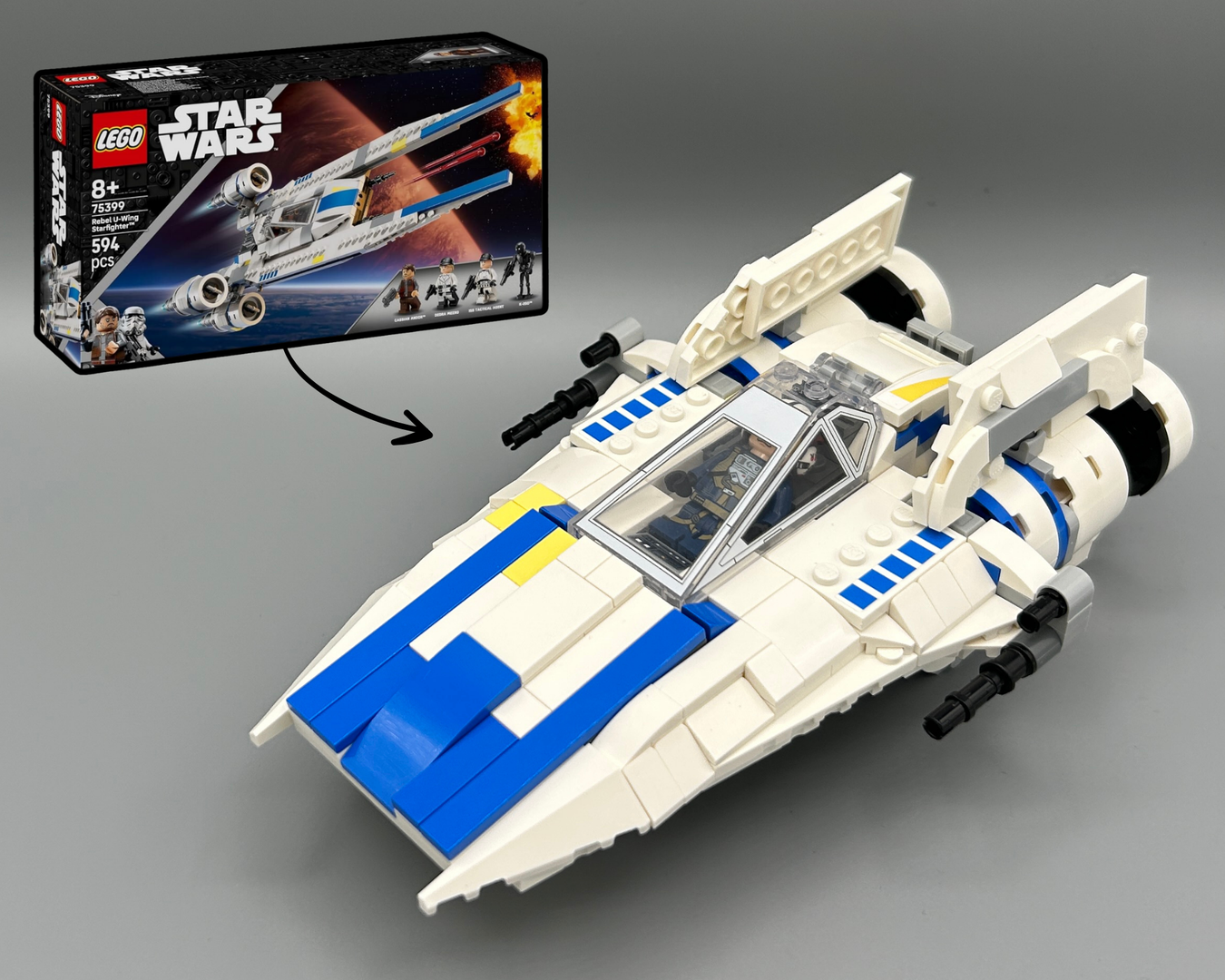A-Wing (75399 Alternate Model) alternate build