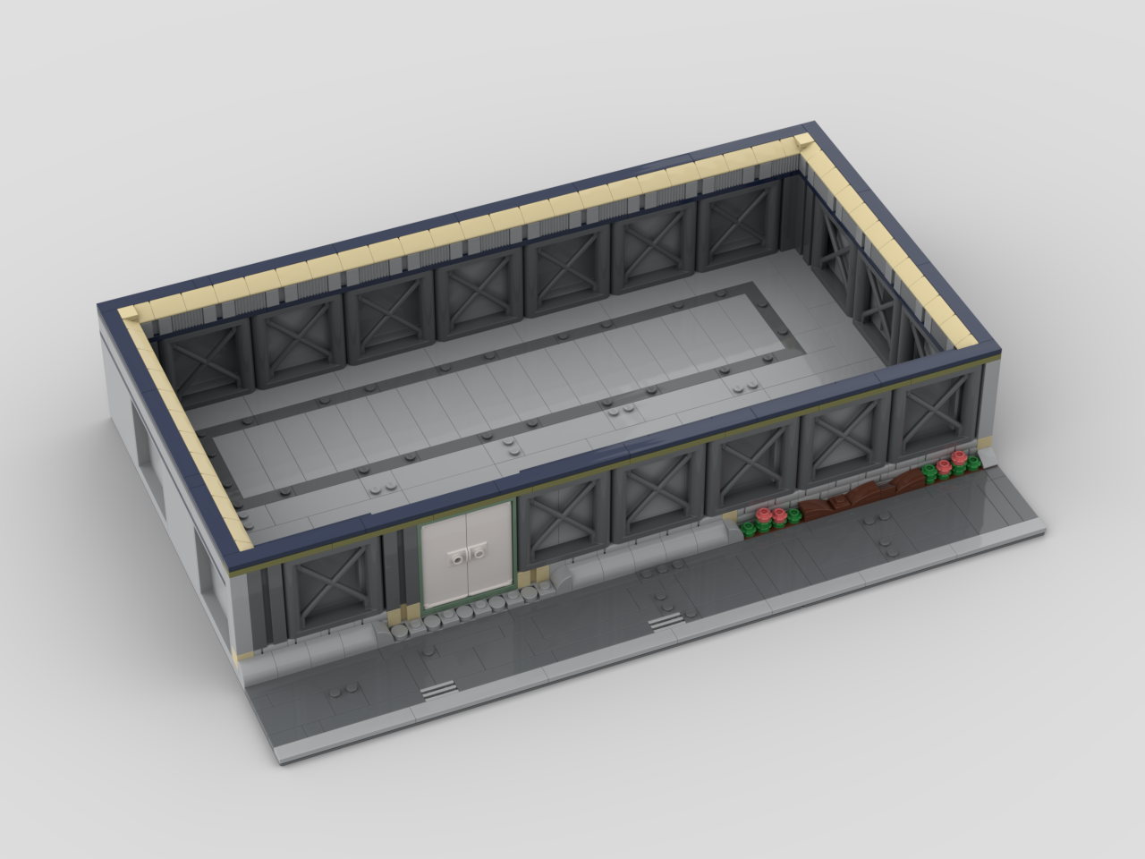 Film Studio Lot - Set 10362 Display
