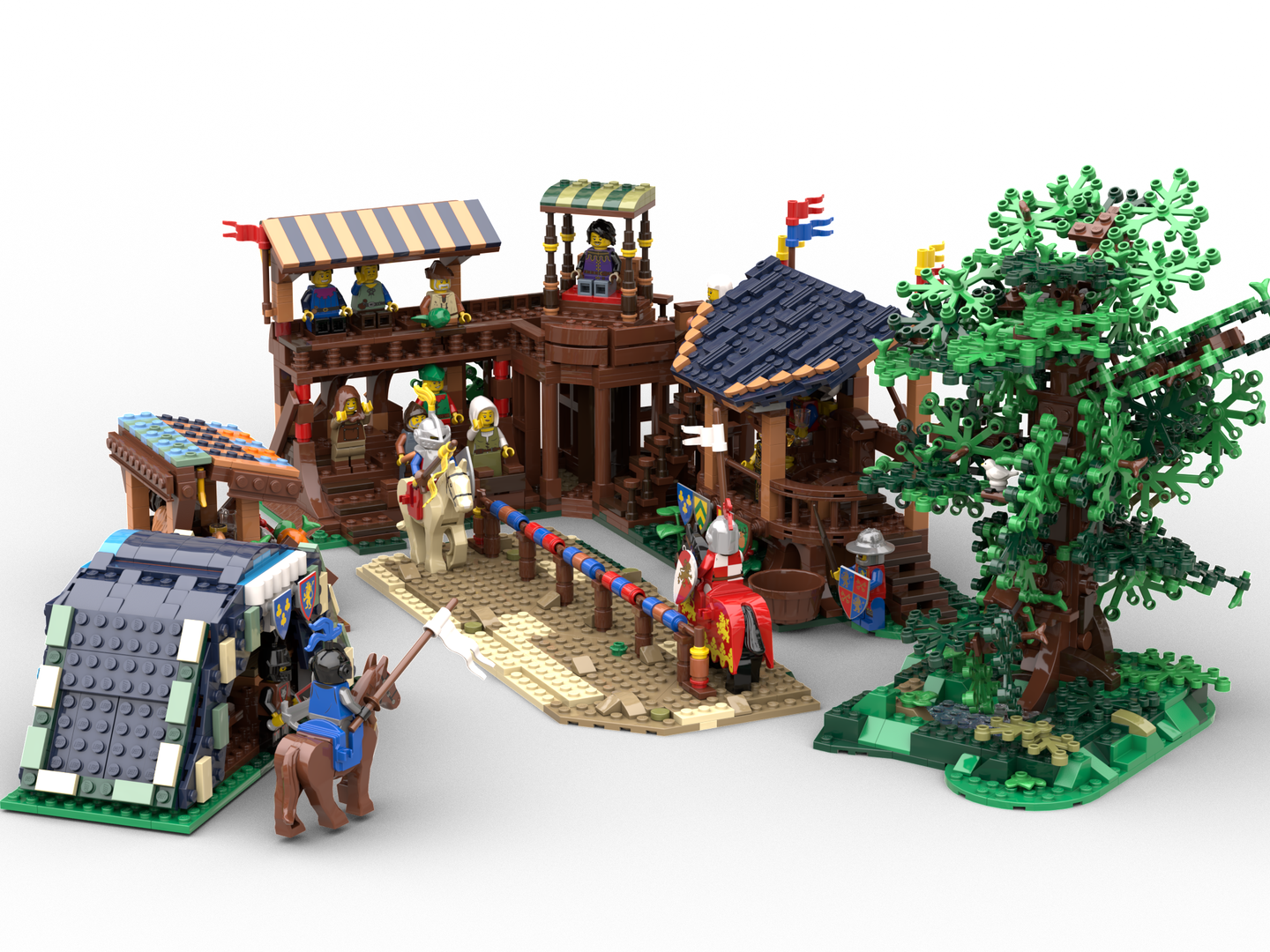 The great tournament - 21318 Alternate Build