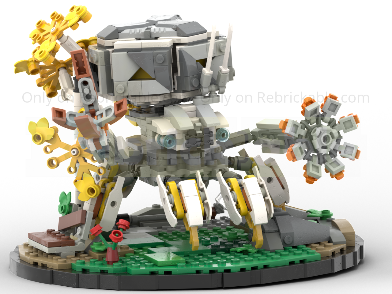 Horizon Zero Dawn - Shellwalker With Base