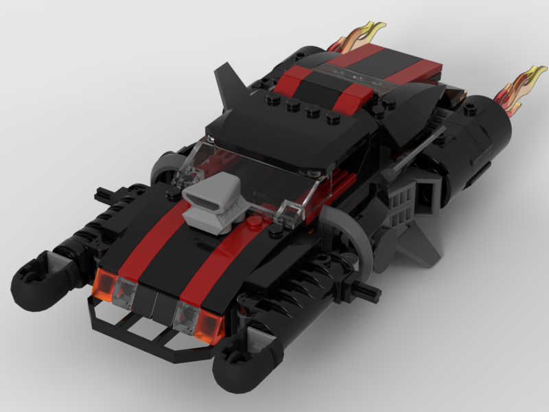 LEGO® Space Police - 5973 - Hyperspeed Pursuit (2009) MOC