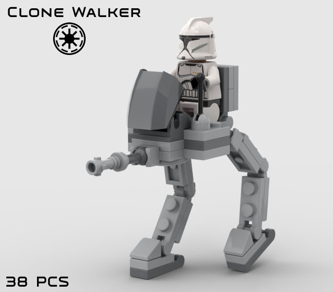 Clone Walker Polybag Remake.