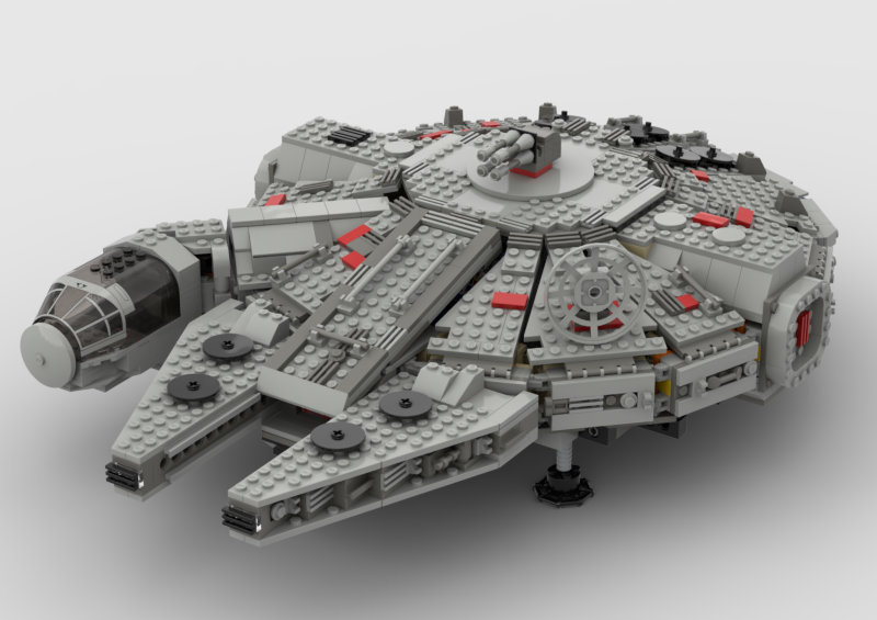 My SW 2000 Millennium-Falcon