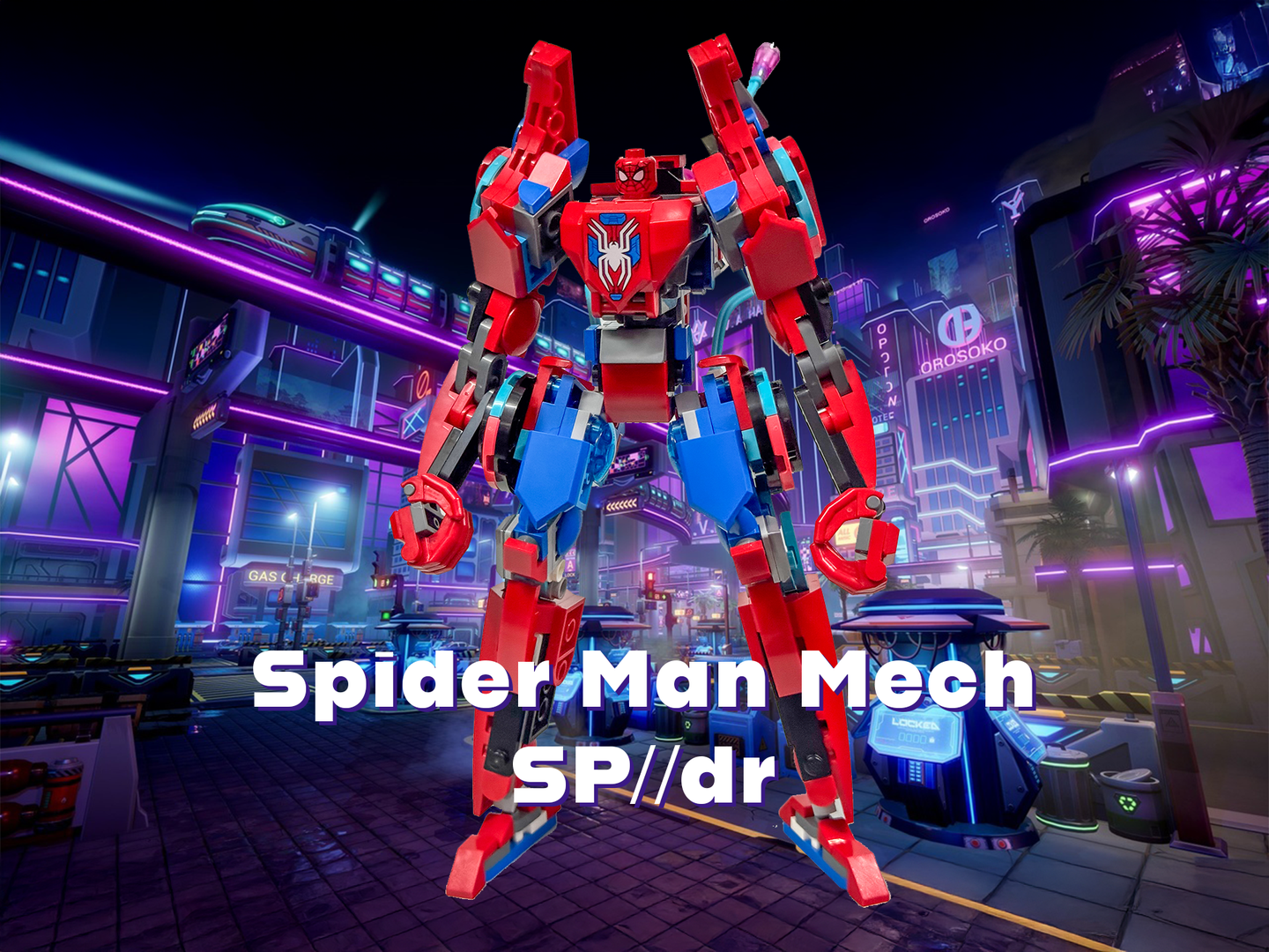 SP//dr - Spider-Man Mech  (set 76308 + 71489)