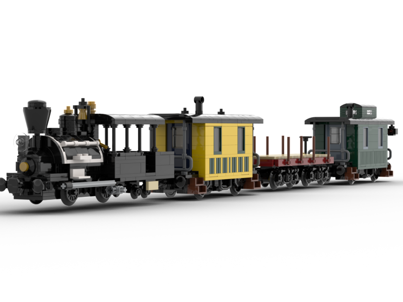 Freelance 3ft Narrow Gauge train set
