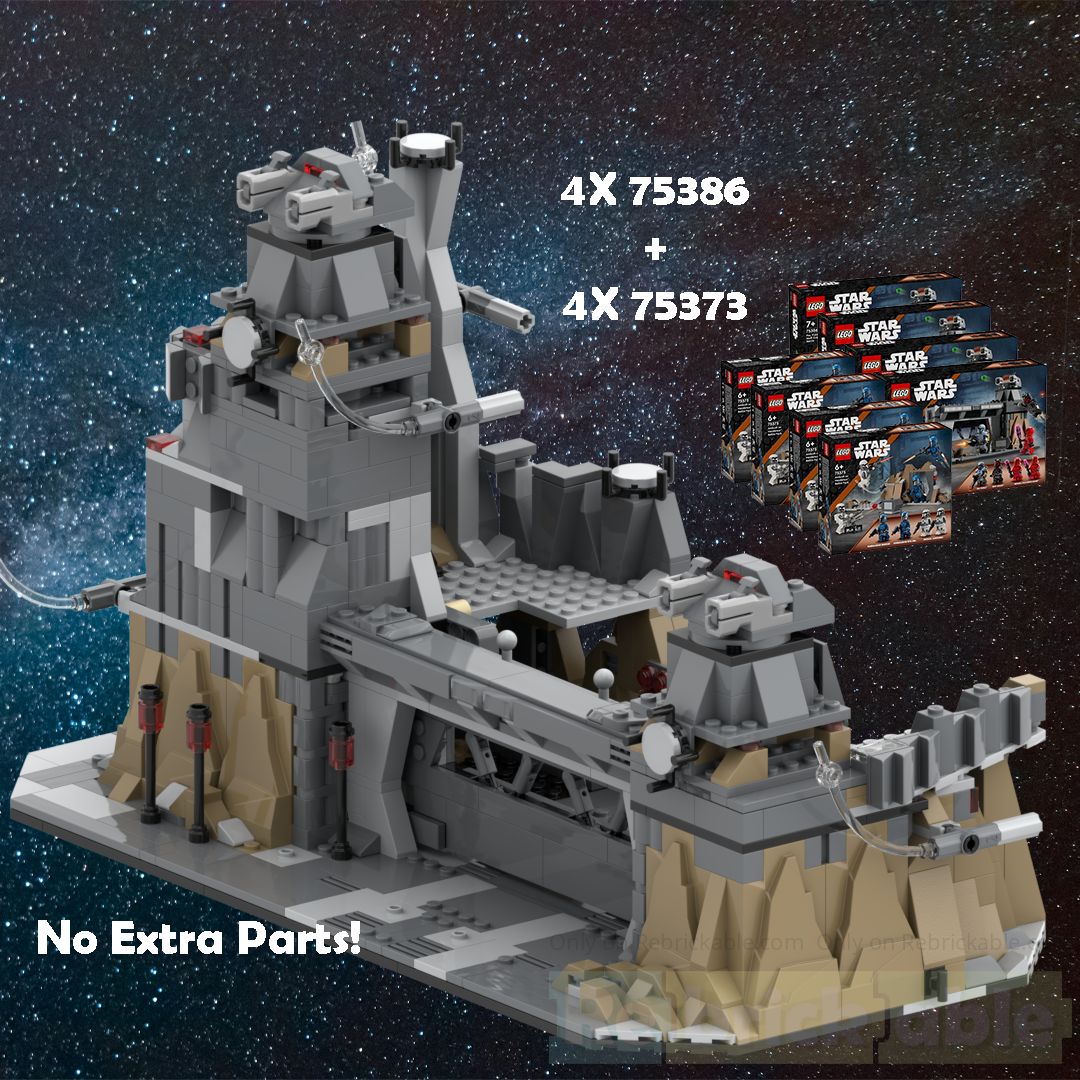 4X 75386 + 4X 75373 Quadriple quad build