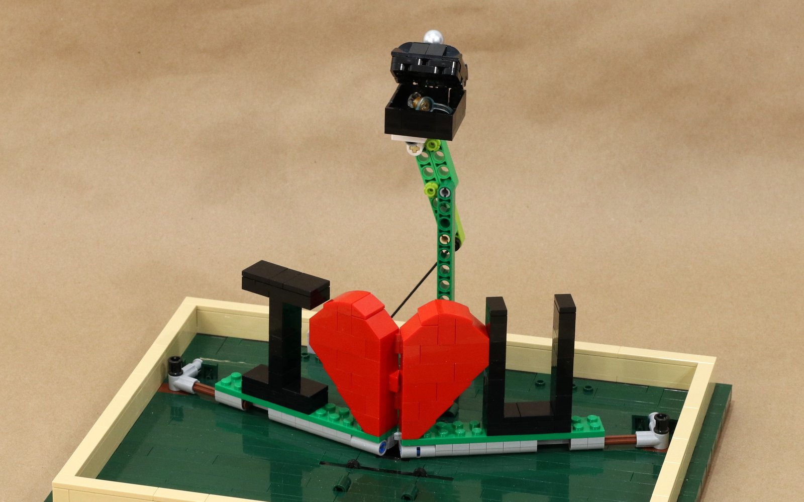 Pop-Up Heart and Ring Box