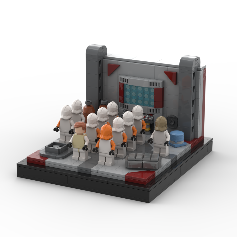 212th Attack Battalion Clone Display - Republic Terminal