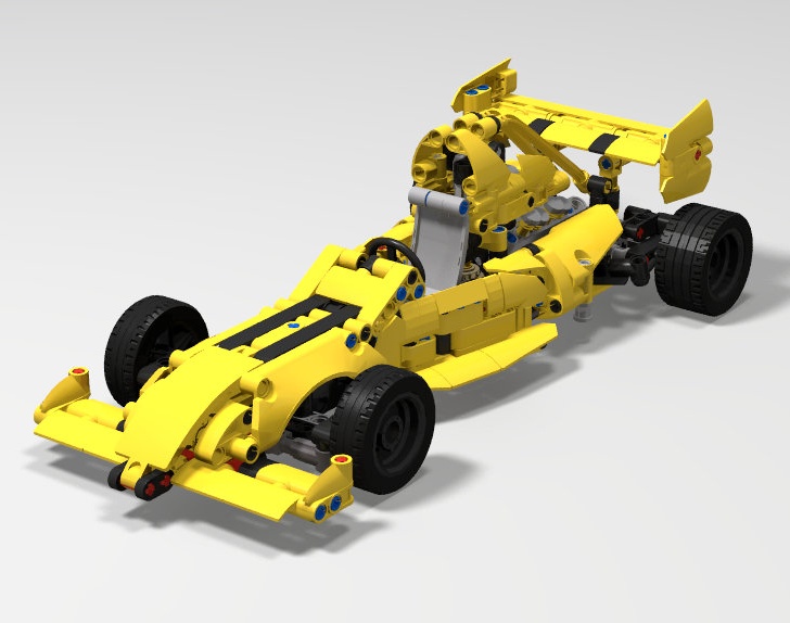 Classic F1 Race Car alternate build