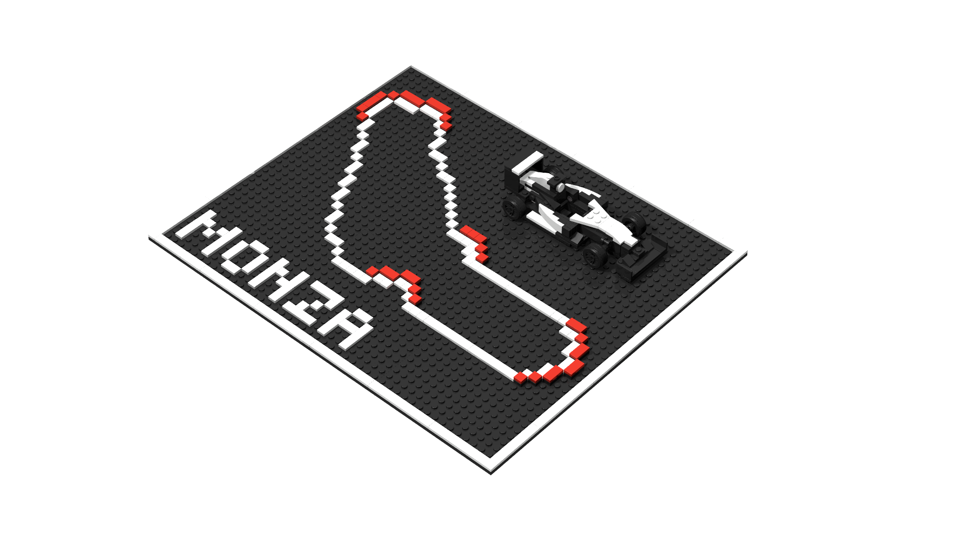 Monza circuit map