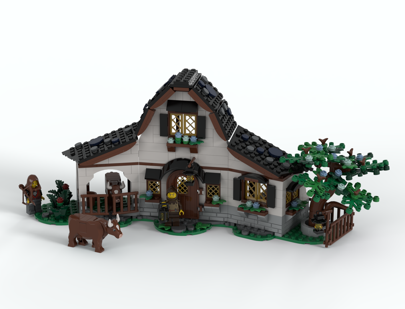 Medieval House 1 (Stable of Dream Creatures 71459 Mod)