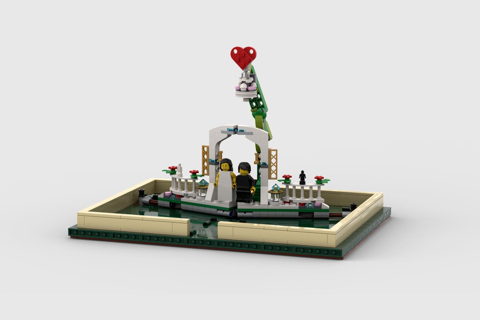 Wedding Favor Set in A Pop-up Book