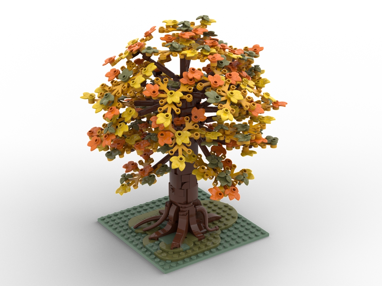Large Fall Tree