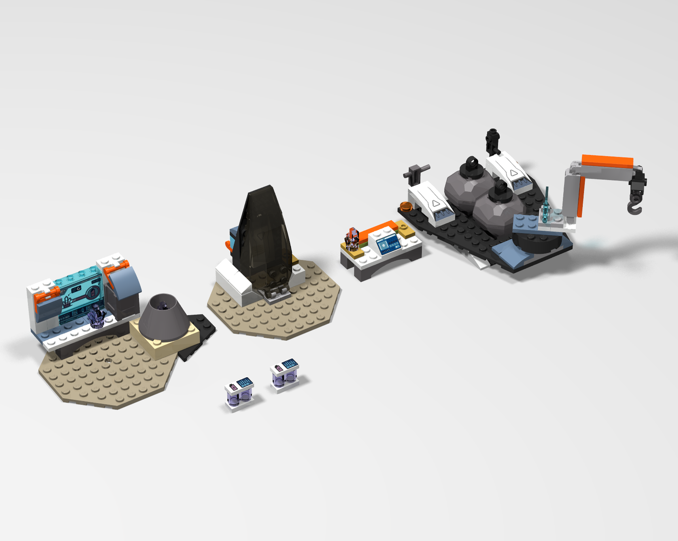 Space Research Base alternate build
