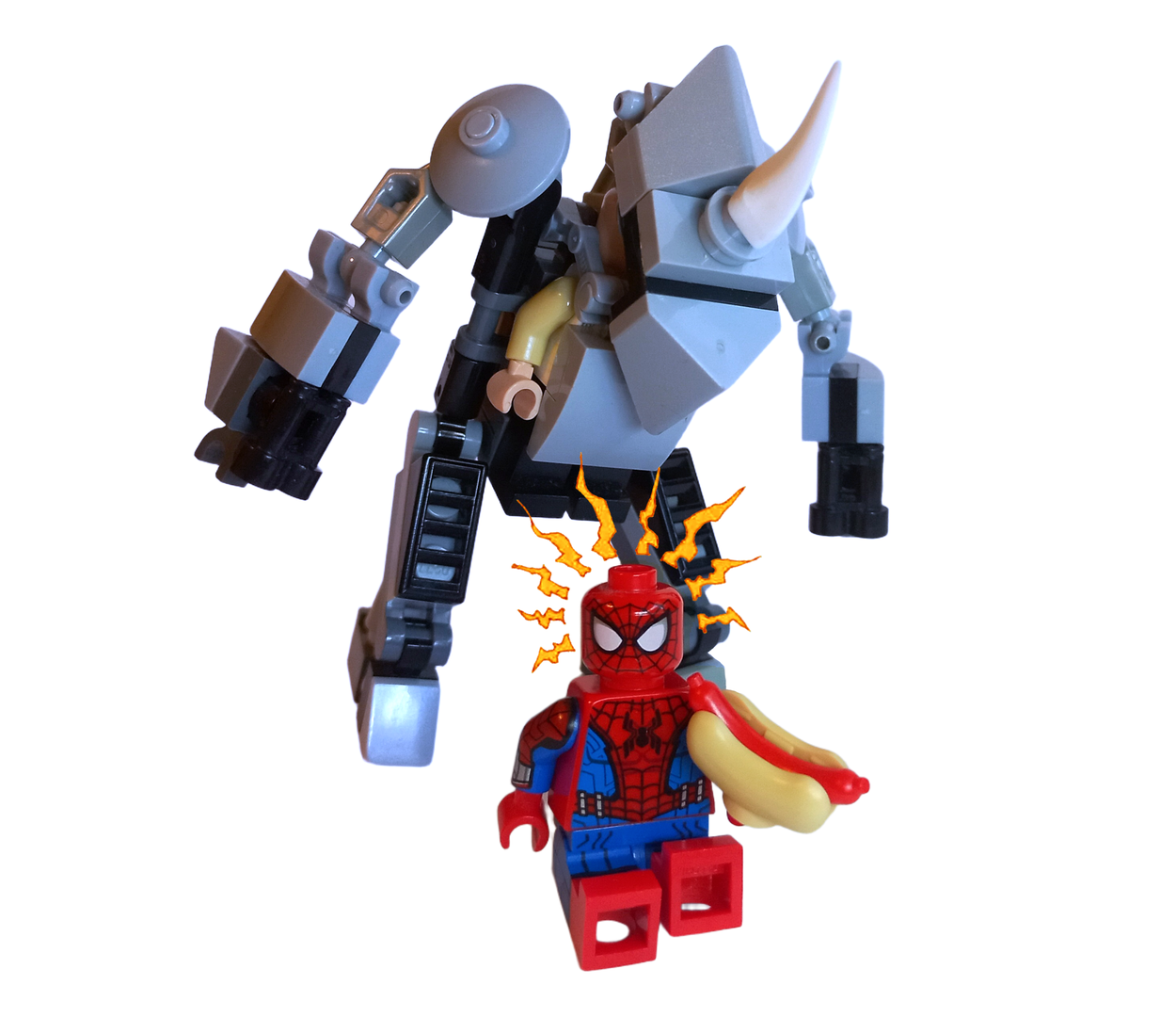 MARVEL Rhino small mech suit