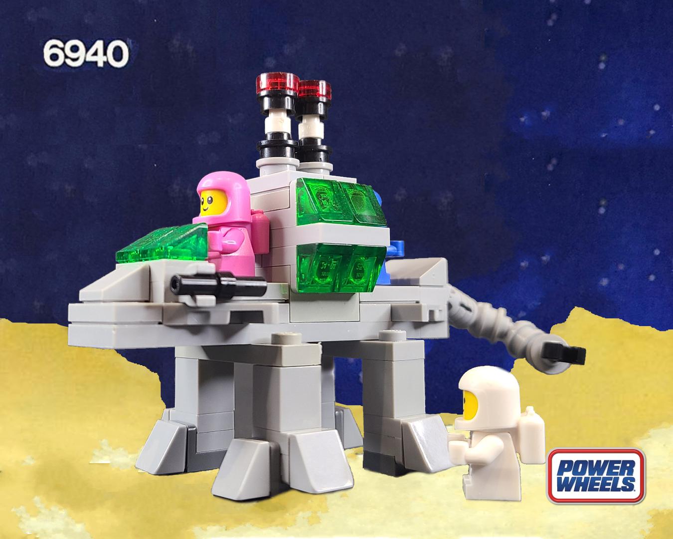 Micro Classic Space 6940-1 Alien Moon Stalker