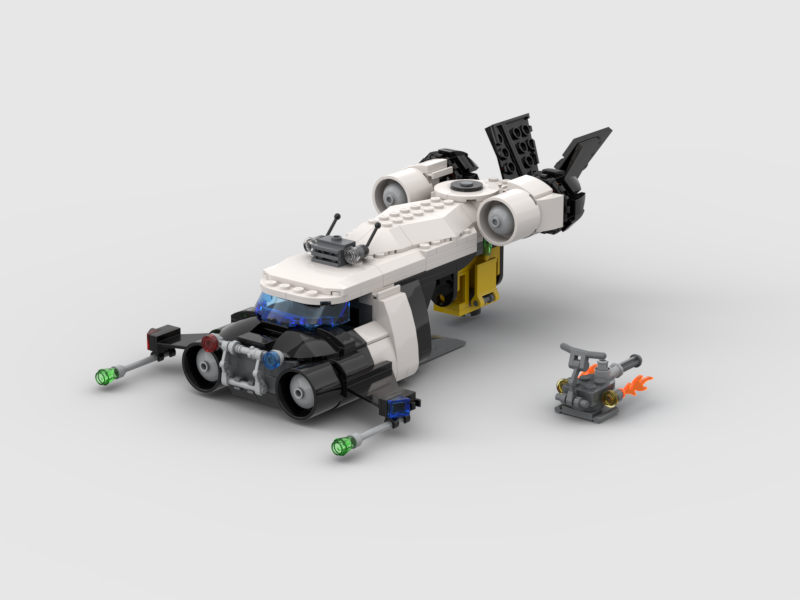 Lego 5971 Space Gold Heist Reimagined