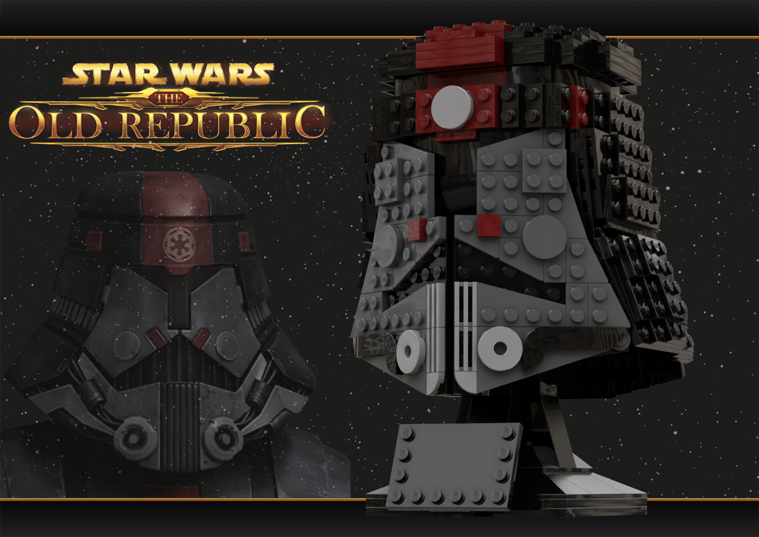 SWTOR - Sith Trooper Helmet Bust