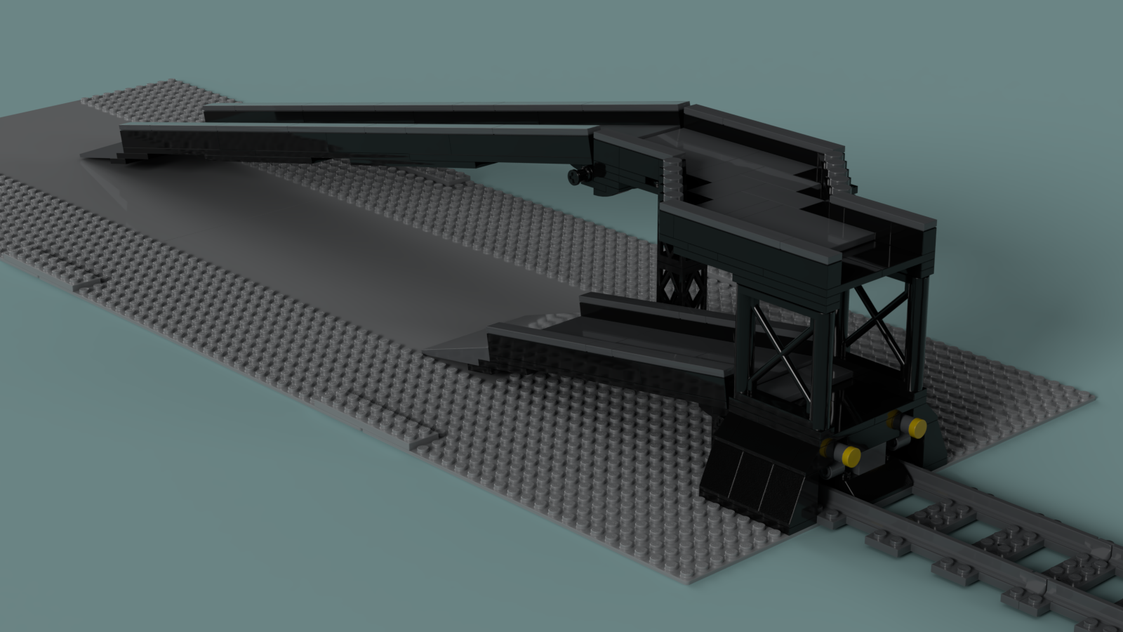 Rail Car Transporter Ramps