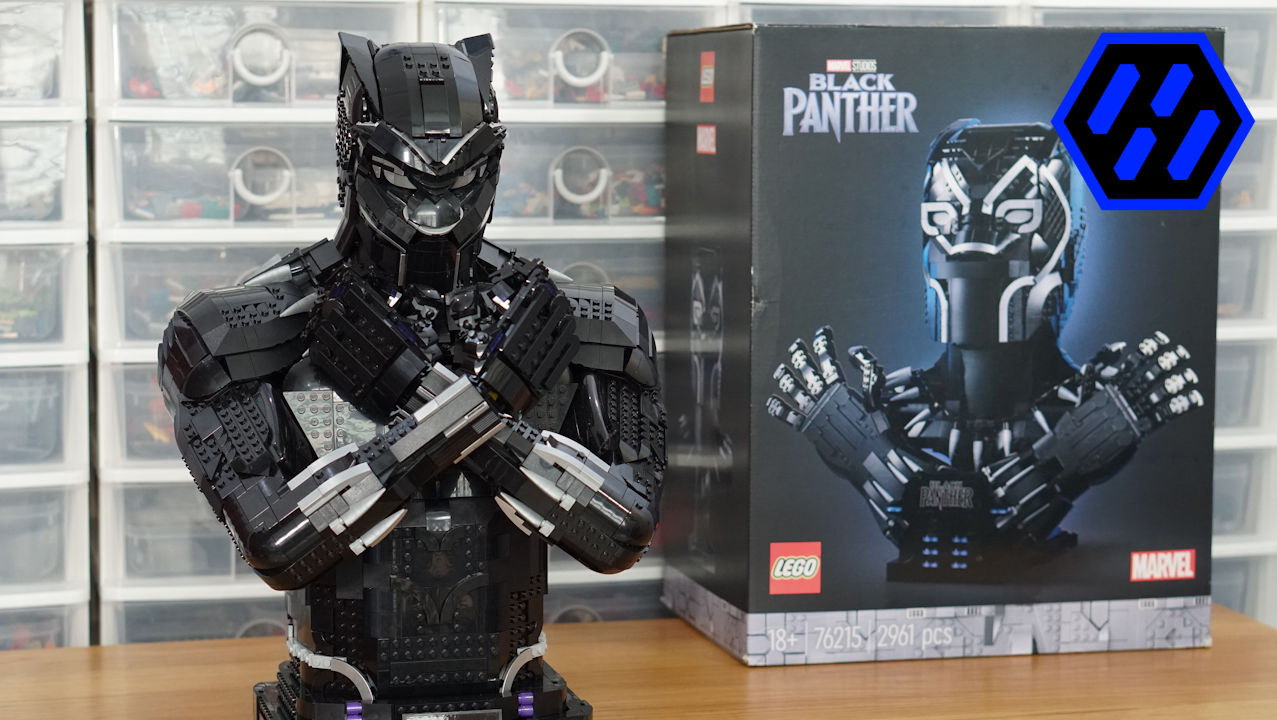 76215 Black Panther Bust - Alternate Build alternate build