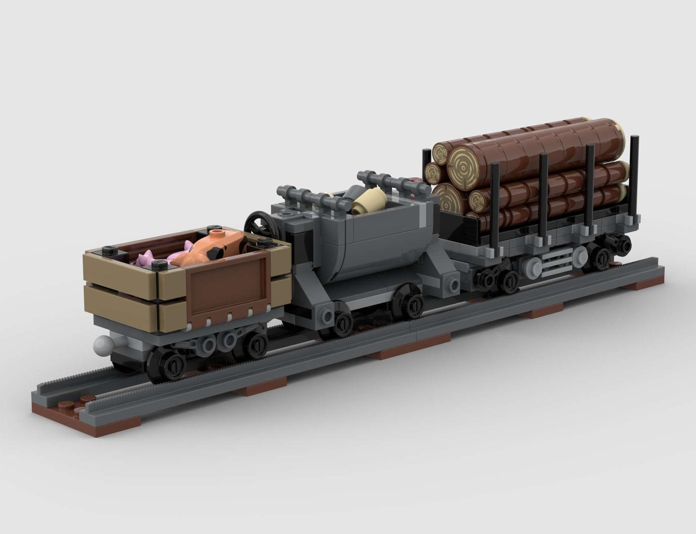 Brickticks Carriage Works NG Freight Stock Pack No. 1