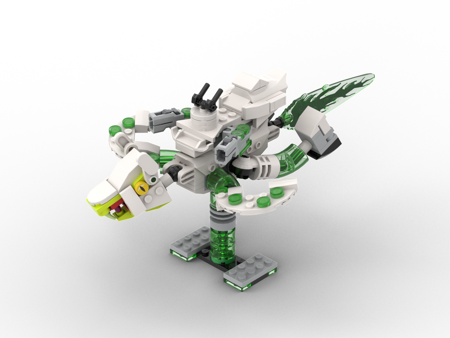 Mateo's Armored Dragon Mount (71471, 71487, &amp; 71454 Alternative)