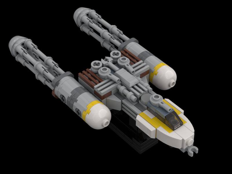 Microscale Y Wing Starfighter