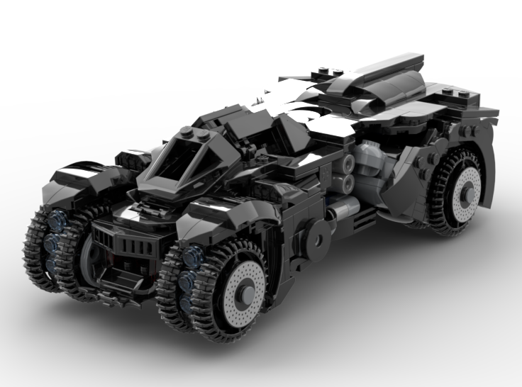 Arkham knight's batmobile openable