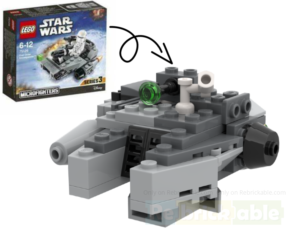 Millennium Snowspeeder alternate build