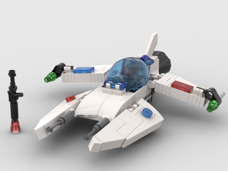 Lego 5981 Space Raid VPR reimagined