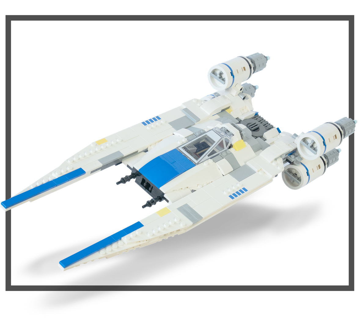 Expansion for 75399 U-Starfighter (Doors, bigger &amp; more details)