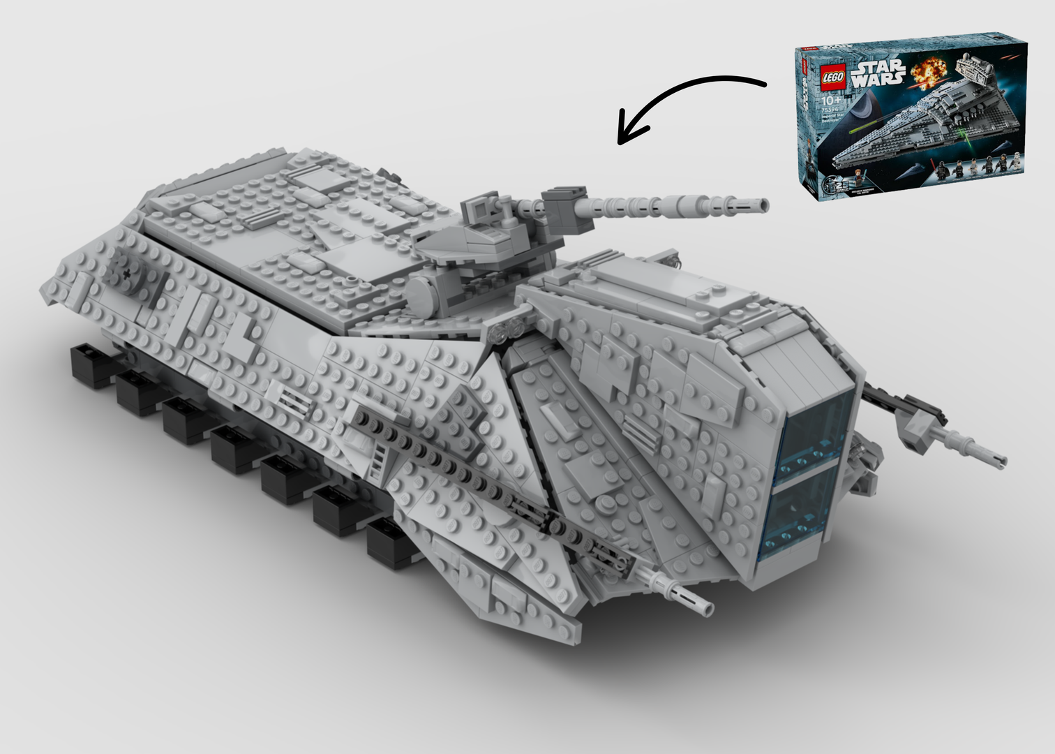 Alternate Build: UT-AT Using Set 75394 St4r Destr0yer