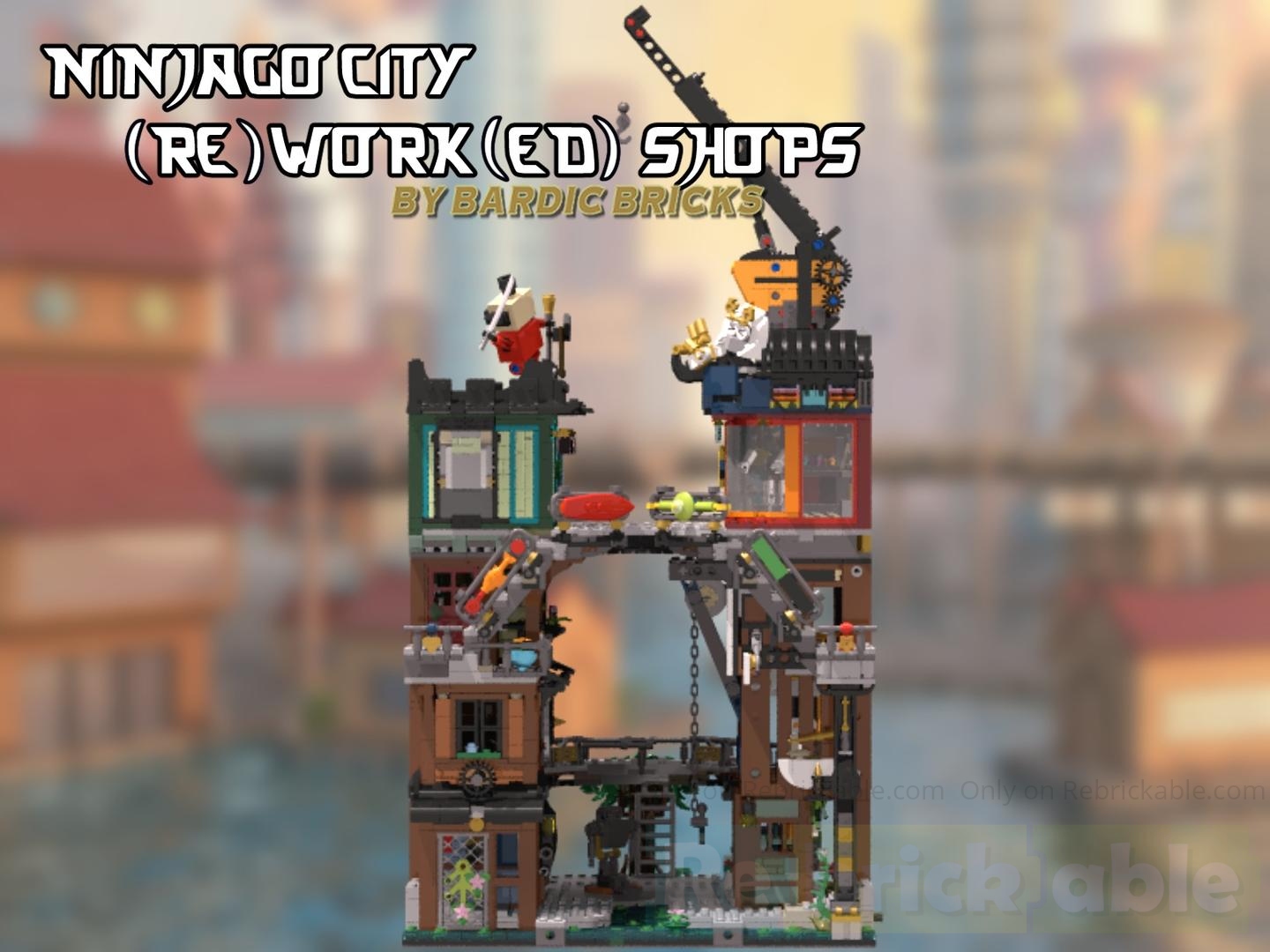 Ninjago City (Re)Work(ed)shops