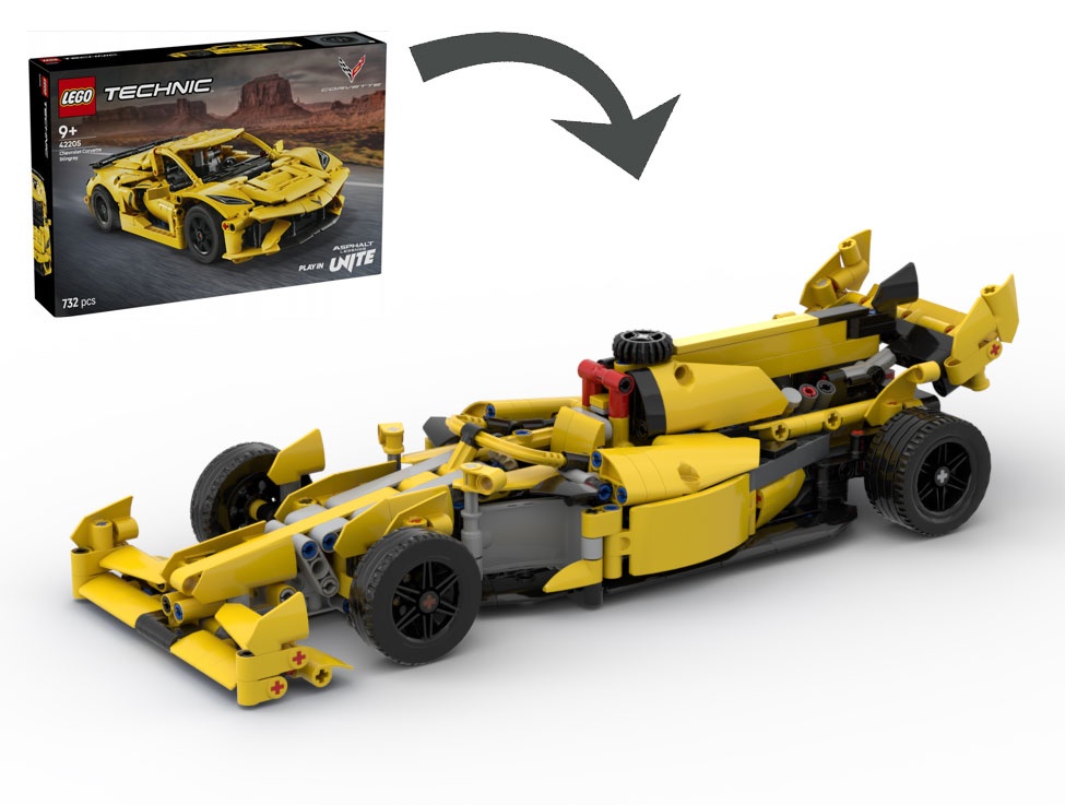 42205 Formula 1 car alternate build