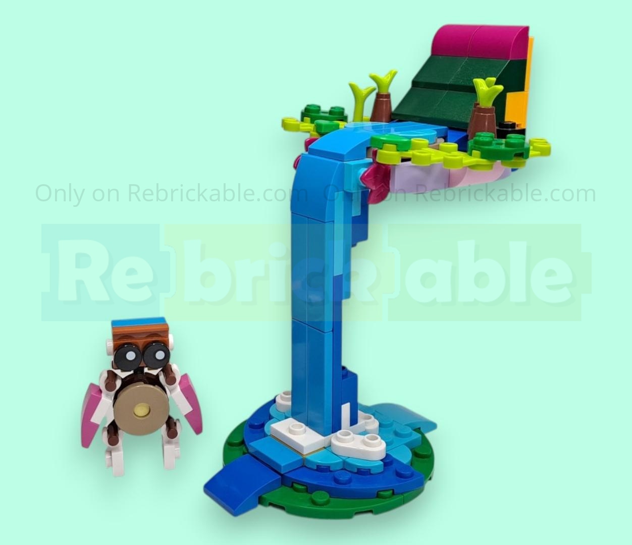 Lego 31139 Alternate Build Floating Waterfall