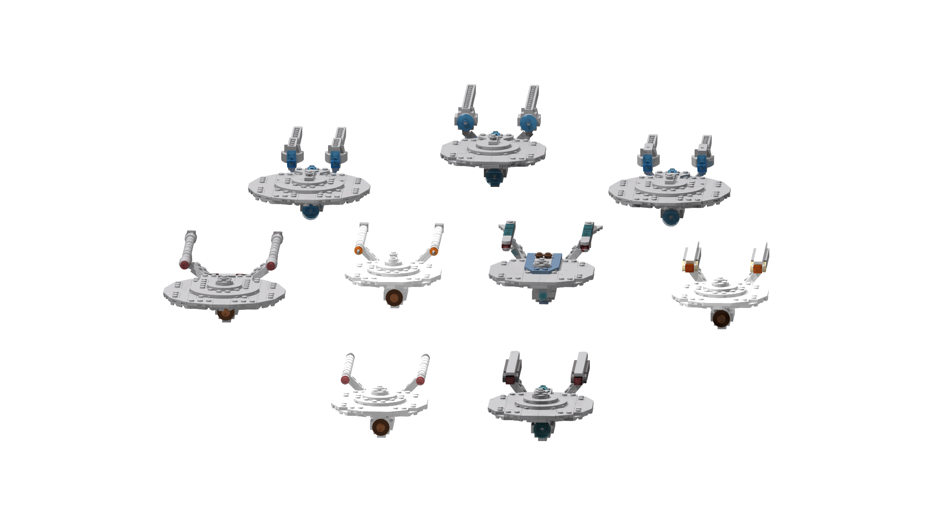 All Constitution-Class MOCs, Smooth Edition